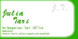 julia tari business card